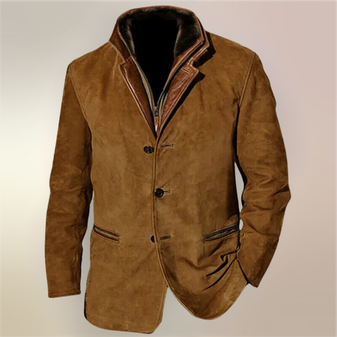 Veste Homme en Mélange de Laine – Chaleur, Confort et Élégance