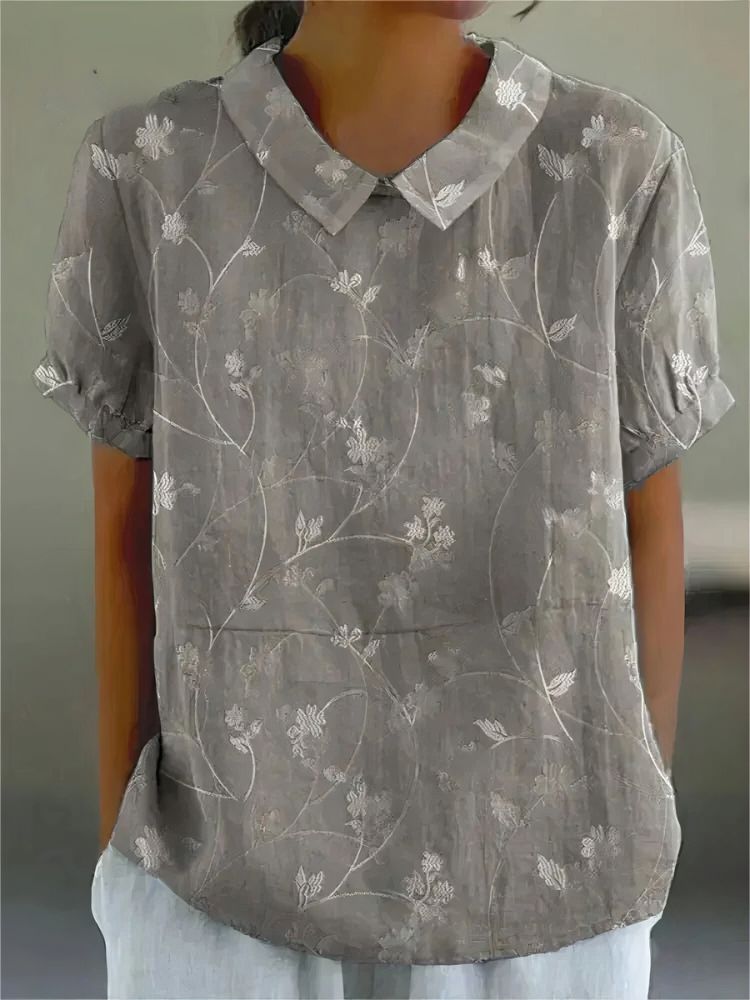 DELACROIX | Blouse Fleurie Élégante
