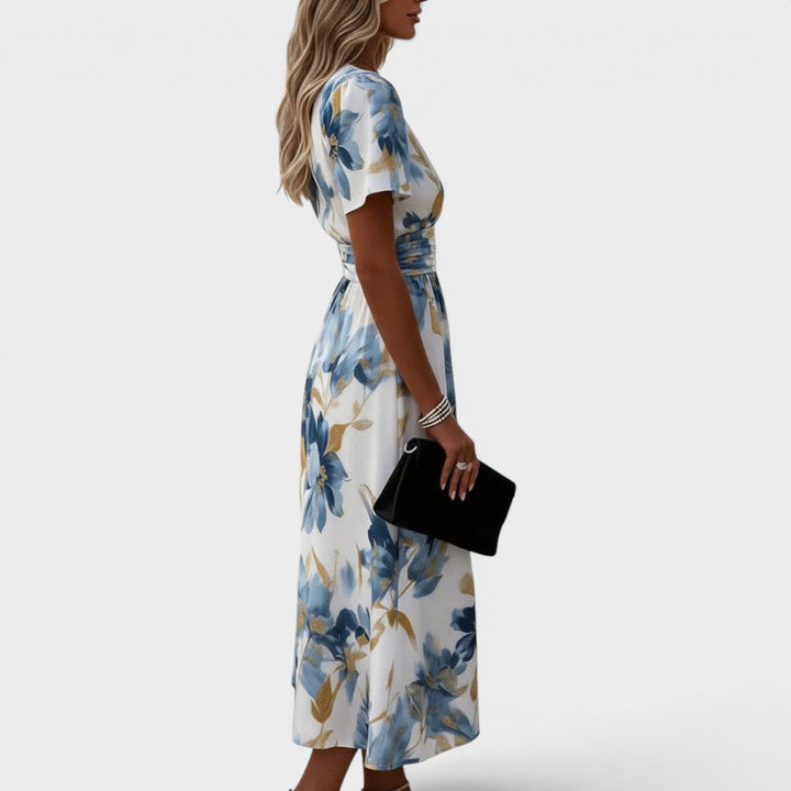 DELACROIX | Robe Élégante Florale Élina