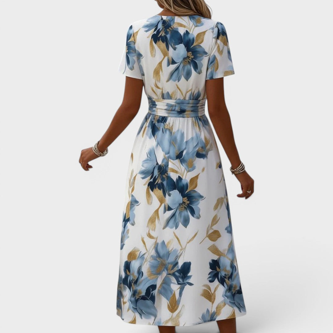DELACROIX | Robe Élégante Florale Élina