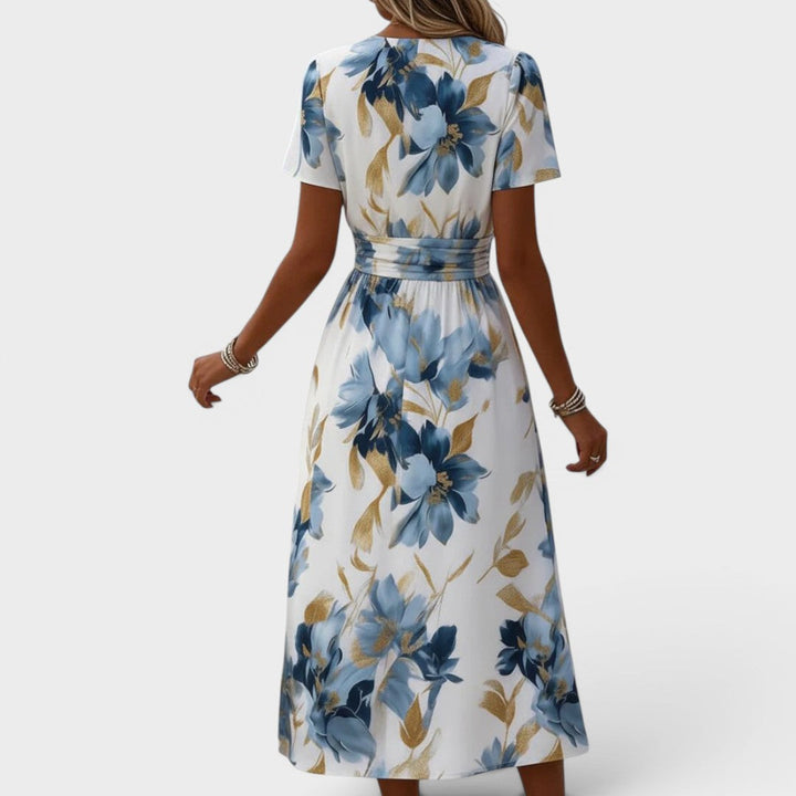 DELACROIX | Robe Élégante Florale Élina