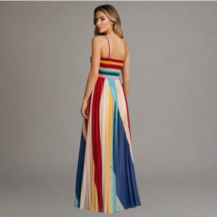 DELACROIX | Robe Maxi Lumière Colorée