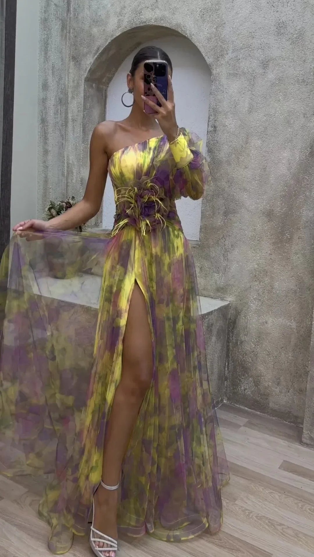 DELACROIX | Robe Élégance Florale