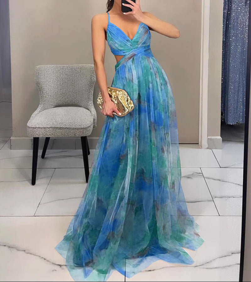 DELACROIX | Robe Maxi Élégance Florale