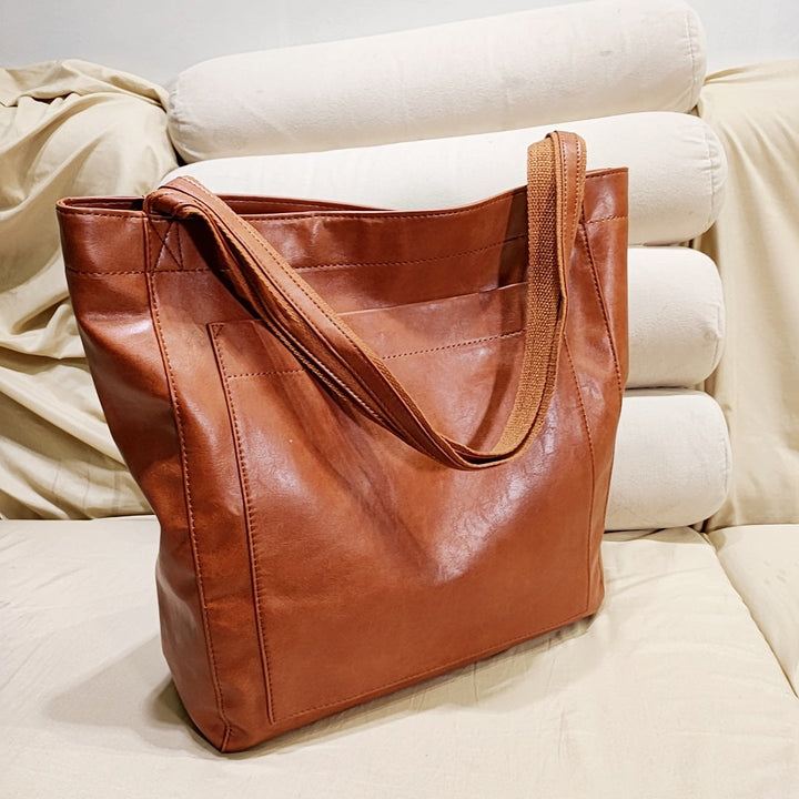 DELACROIX | Cabas en cuir authentique Signature