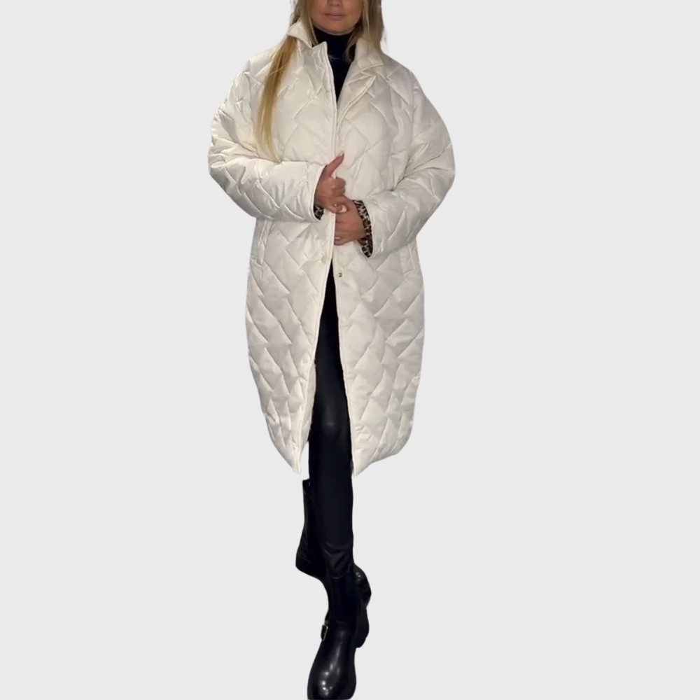 Manteau Matelassé Réversible Élégant | Style &amp; Confort