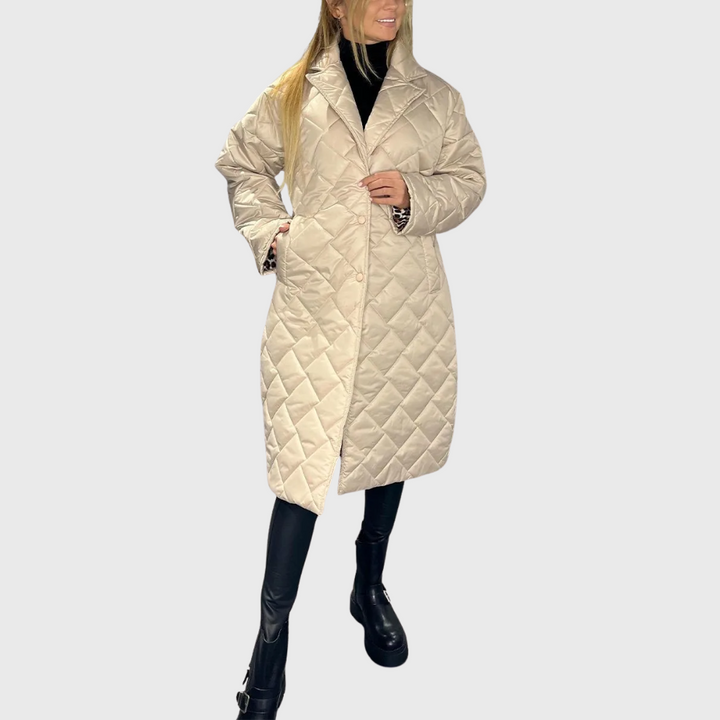 Manteau Matelassé Réversible Élégant | Style &amp; Confort