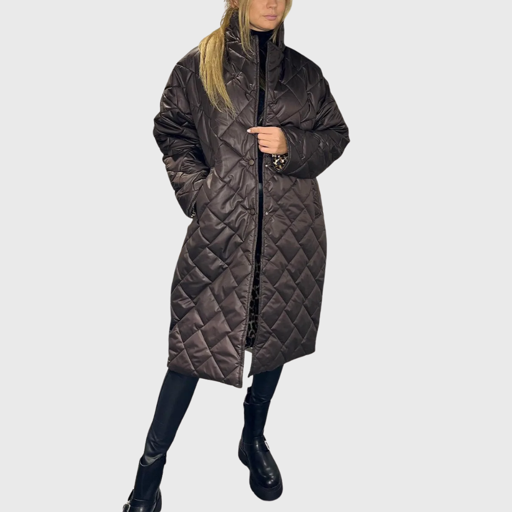 Manteau Matelassé Réversible Élégant | Style &amp; Confort