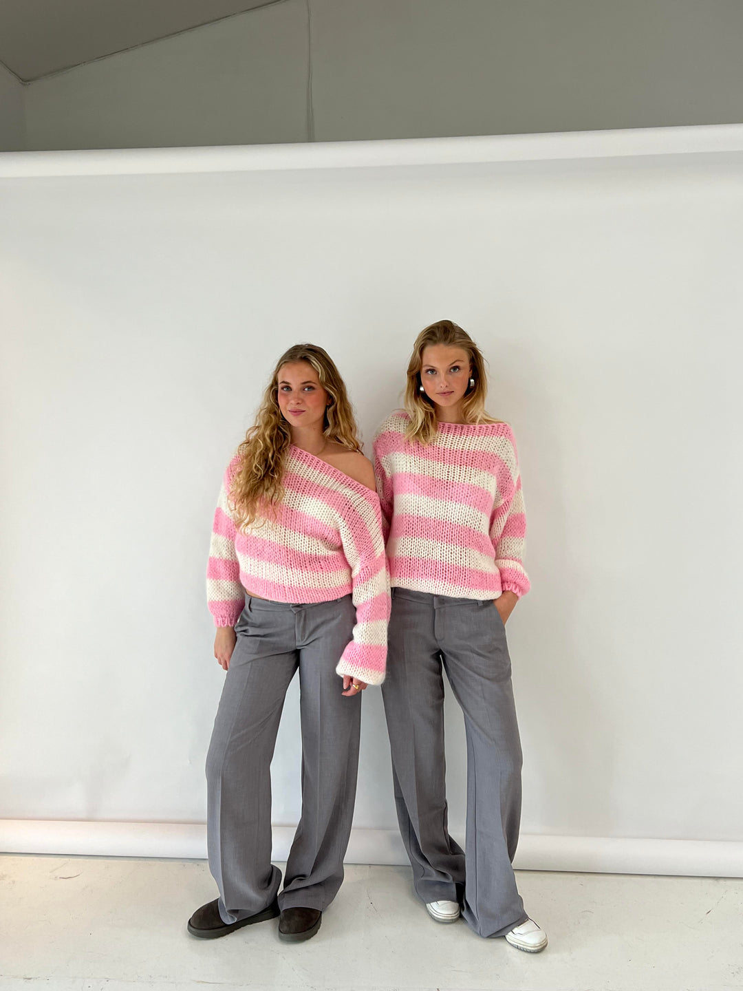 DELACROIX | PULL OVERSIZE EN TRICOT RAYÉ