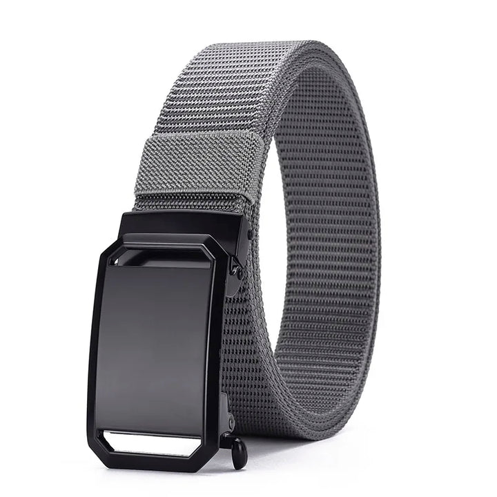 Ceinture homme en toile avec boucle automatique