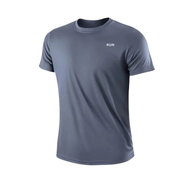 T-shirt à manches courtes pour homme, séchage rapide, évacuation de l&