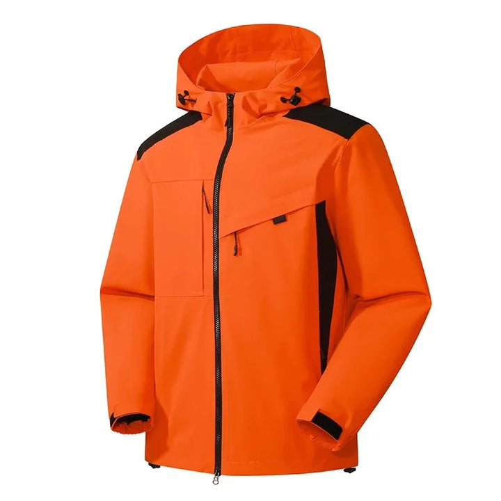 Veste de ski casual avec capuche – Chaude, résistante aux intempéries et confortable