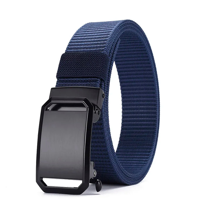 Ceinture homme en toile avec boucle automatique