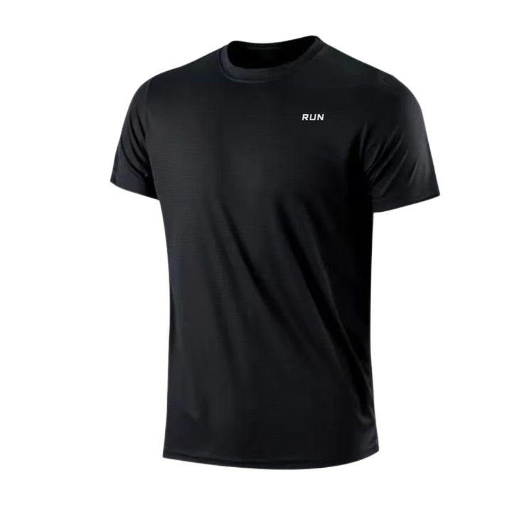 T-shirt à manches courtes pour homme, séchage rapide, évacuation de l&