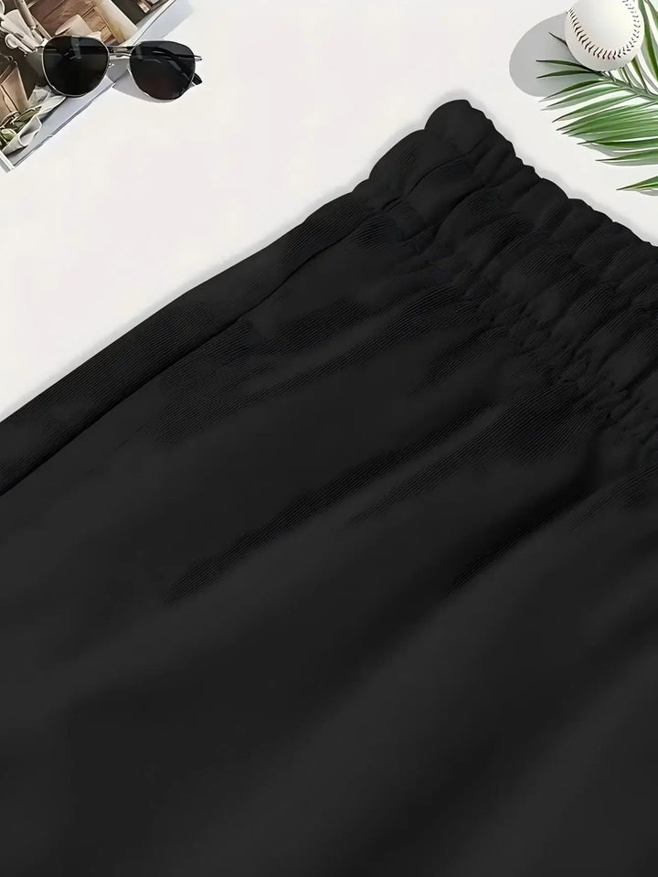 DELACROIX | Short Casual Respirant Taille Haute Mila