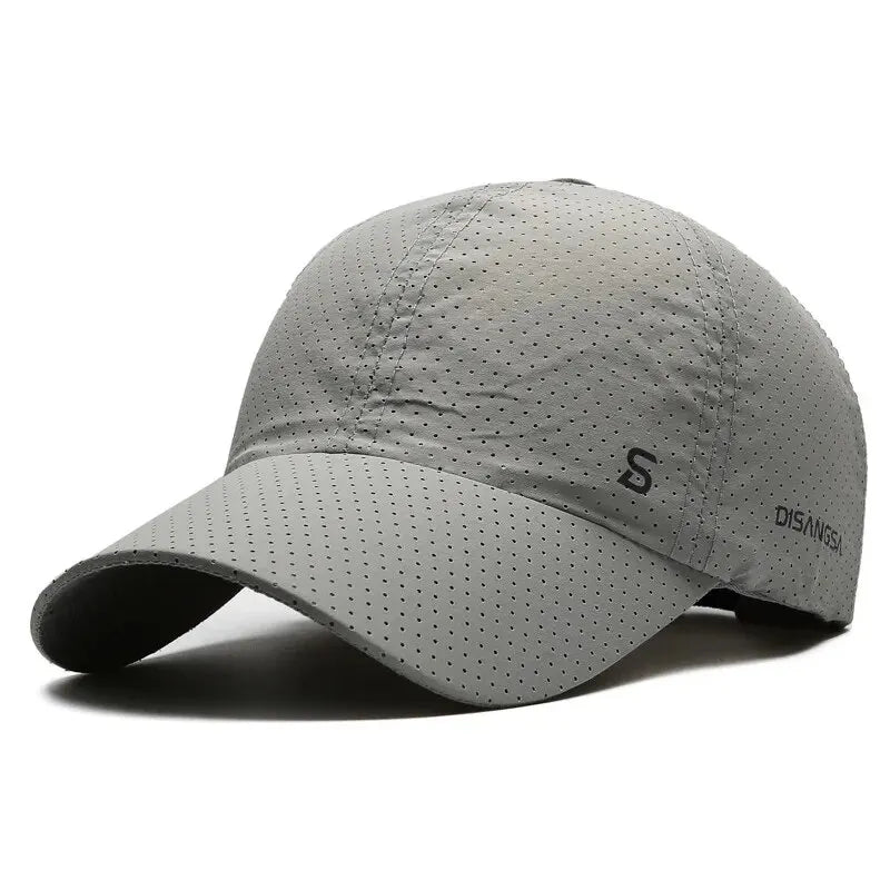 Casquette homme respirante à séchage rapide pour extérieur