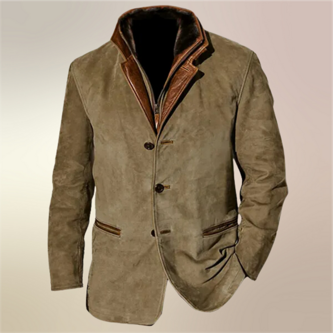 Veste Homme en Mélange de Laine – Chaleur, Confort et Élégance