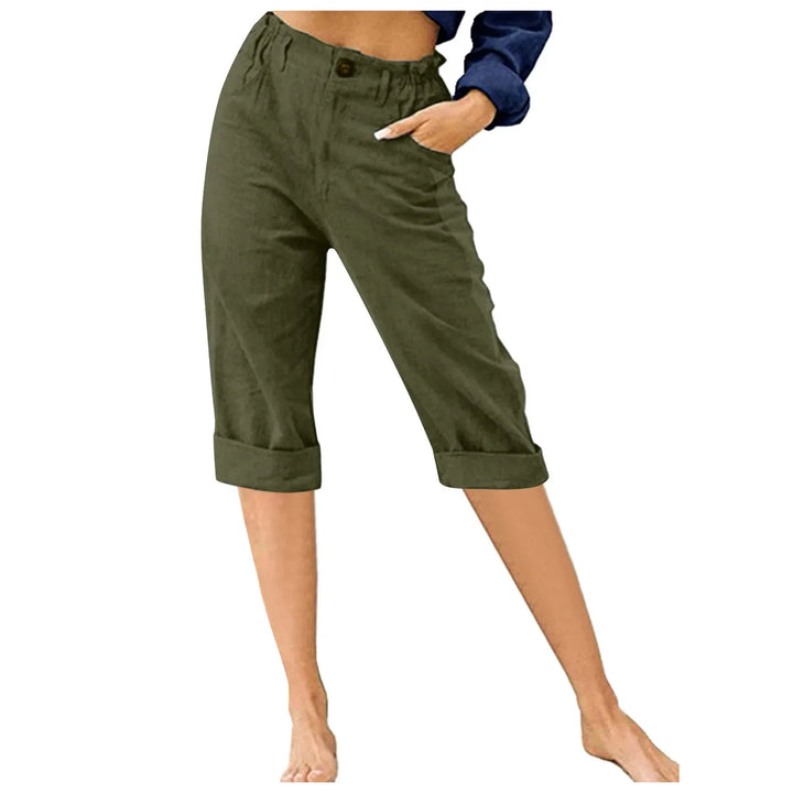 DELACROIX | Short Estival Fluide et Confortable Jade