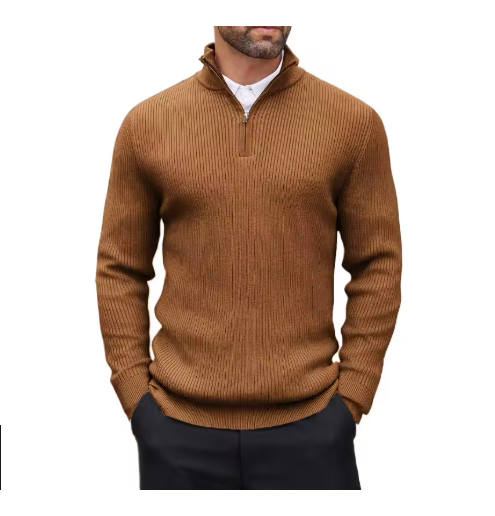 Gabriel - Pull homme à col zippé
