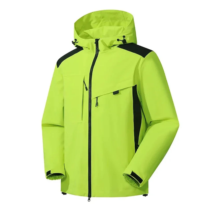 Veste de ski casual avec capuche – Chaude, résistante aux intempéries et confortable