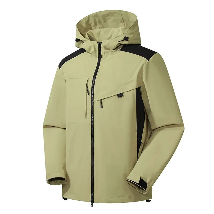 Veste de ski casual avec capuche – Chaude, résistante aux intempéries et confortable