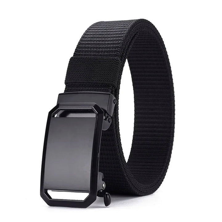 Ceinture homme en toile avec boucle automatique