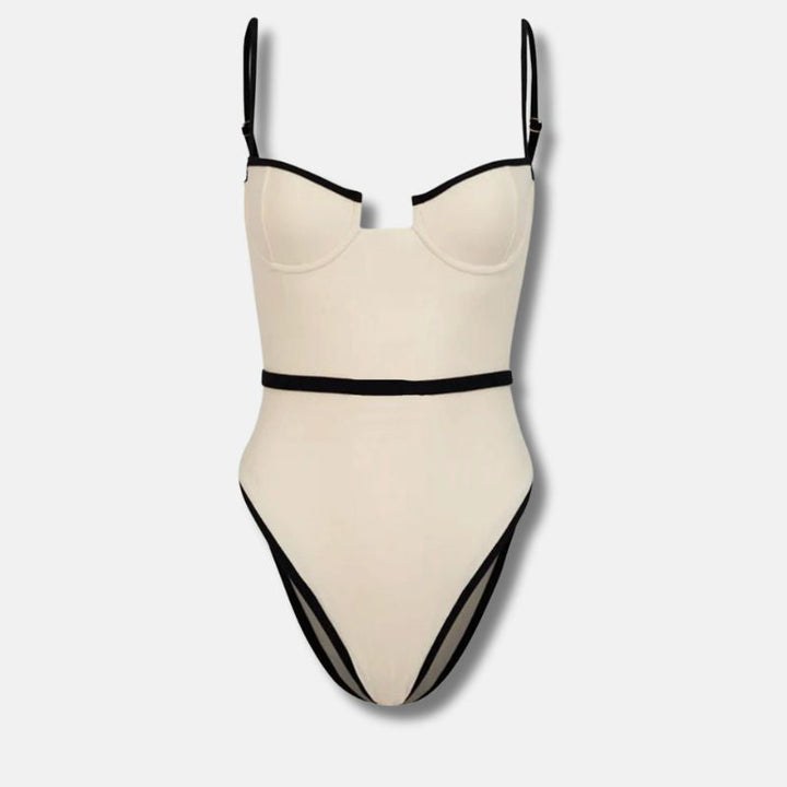 Maillot de Bain Une Pièce Élégant Femme