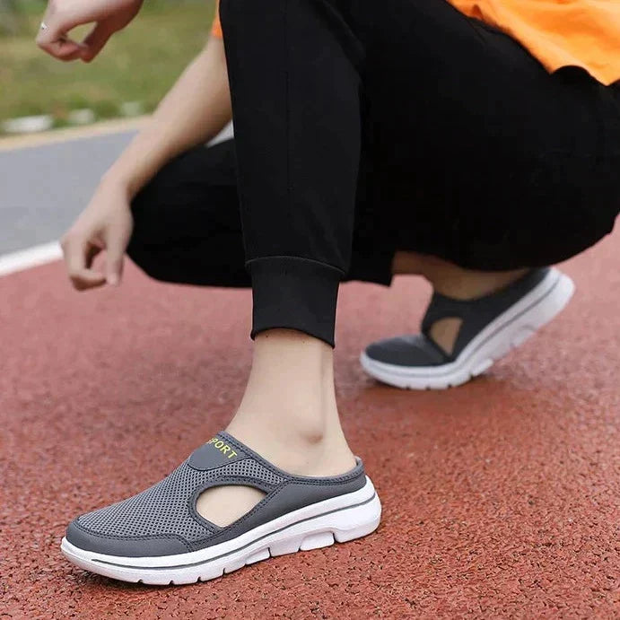 Pantoufles Confort Femme – Design Respirant et Soutien Optimal
