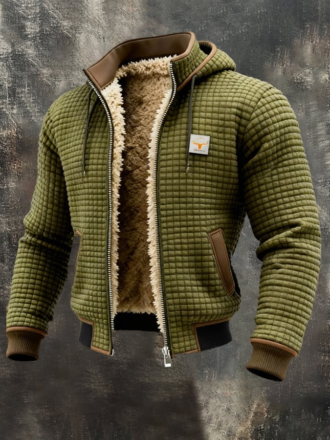 Veste Homme Chaude d’Hiver – Isolation Thermique et Protection Coupe-Vent
