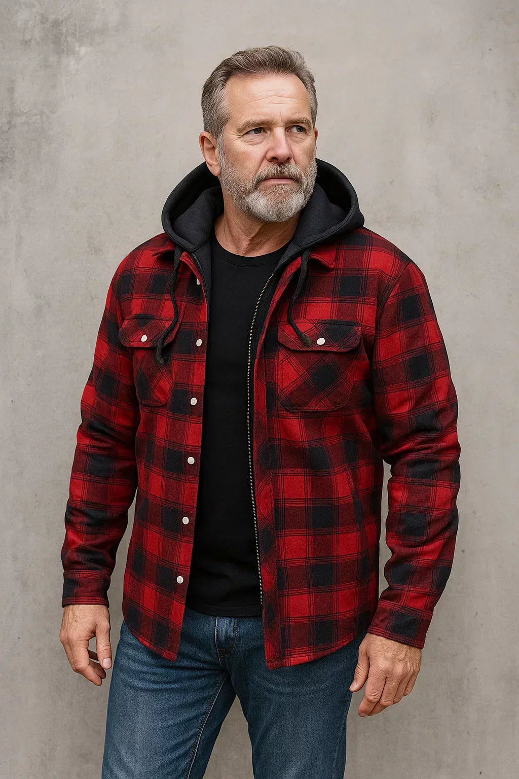 Veste Homme en Mélange de Laine – Chaleur, Confort et Élégance