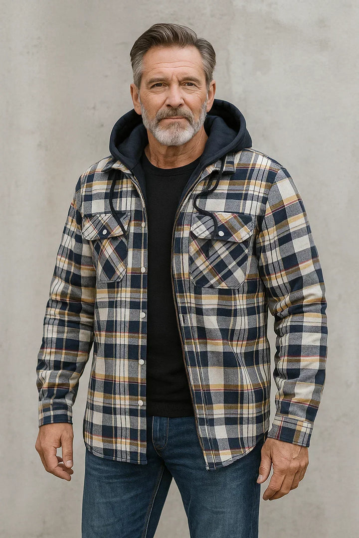 Veste Homme en Mélange de Laine – Chaleur, Confort et Élégance