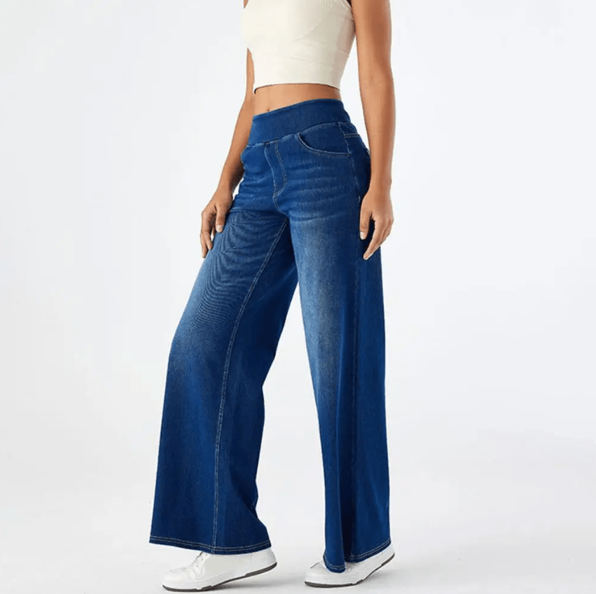 DELACROIX | PANTALON CONFORTABLE AVEC TAILLE ÉLASTIQUE