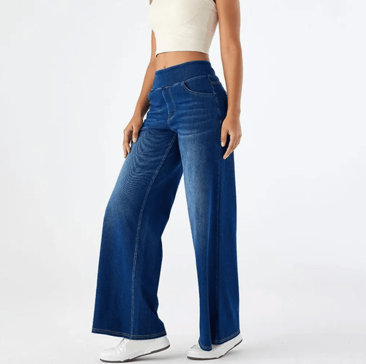 DELACROIX | PANTALON CONFORTABLE AVEC TAILLE ÉLASTIQUE