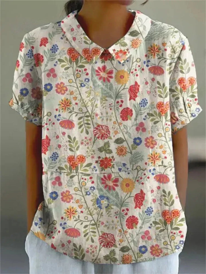 DELACROIX | Blouse Fleurie Élégante