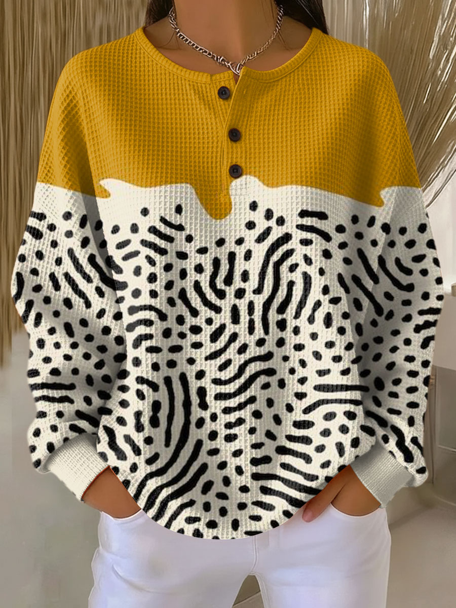 Pull Femme Chaud en Tricot Waffle | Confort &amp; Douceur