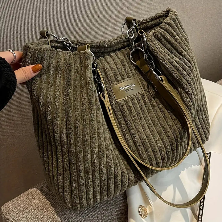 Sac fourre-tout en coton spacieux et élégant – Pratique et polyvalent au quotidien