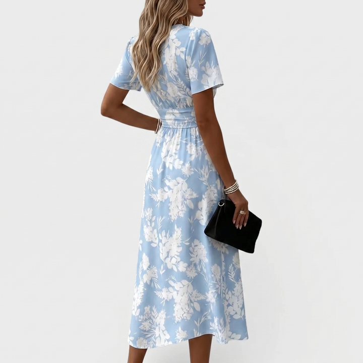 DELACROIX | Robe Élégante Florale Élina