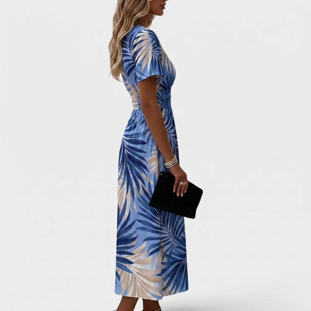 DELACROIX | Robe Élégante Florale Élina