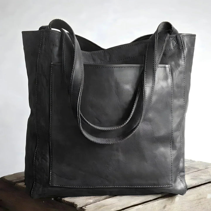 DELACROIX | Cabas en cuir authentique Signature