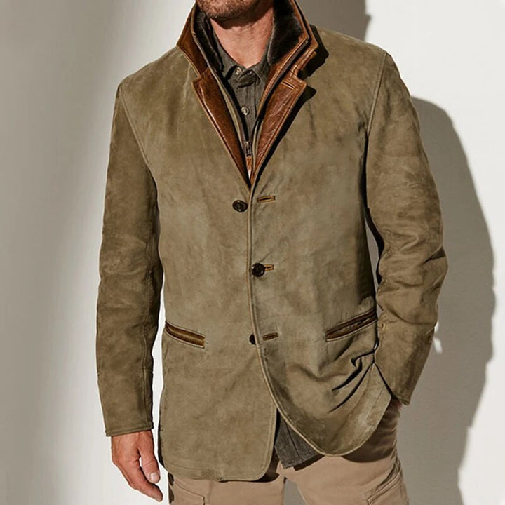 Veste Homme en Mélange de Laine – Chaleur, Confort et Élégance