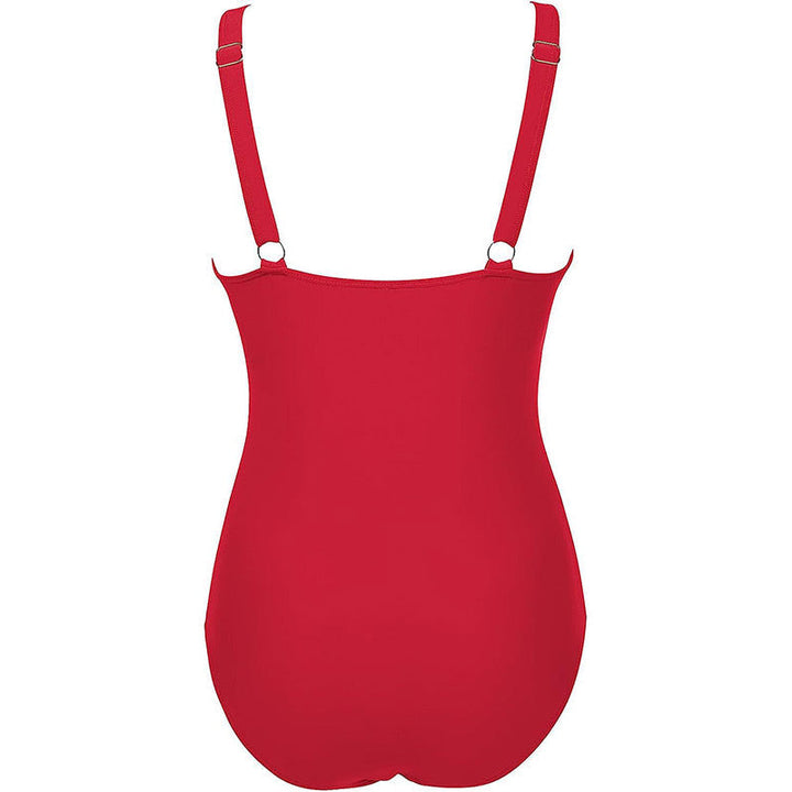 Maillot De Bain Femme Une Pièce Maille Transparente Taille Haute Plage