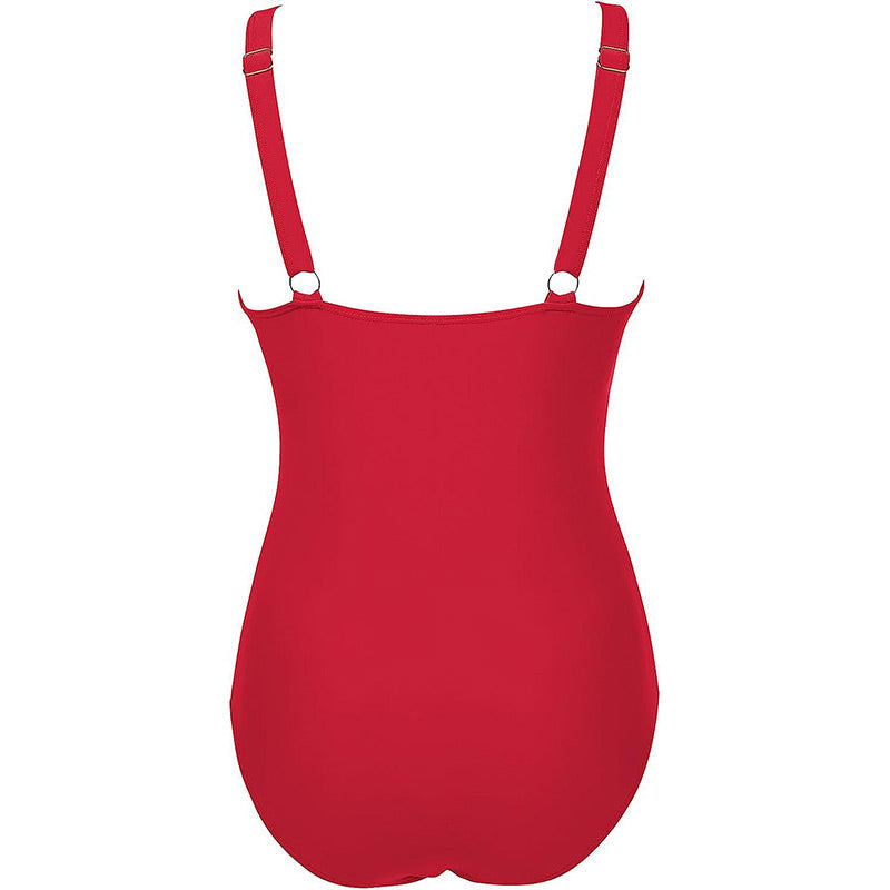 Maillot De Bain Femme Une Pièce Maille Transparente Taille Haute Plage