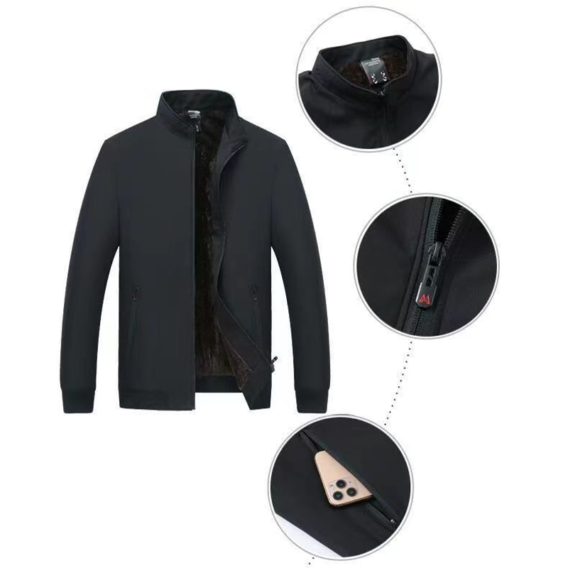 Veste Thermique Imperméable Homme – Chaude, Coupe-Vent et Élégante
