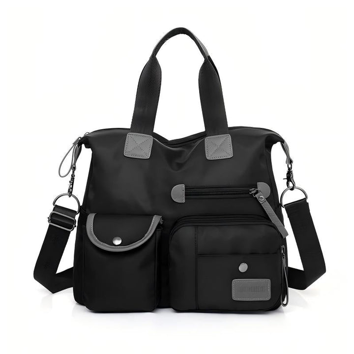 Grand sac tote femme imperméable en nylon avec bandoulière