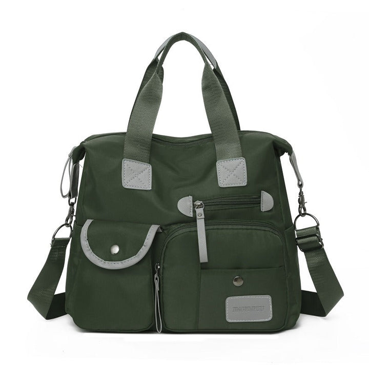 Grand sac tote femme imperméable en nylon avec bandoulière
