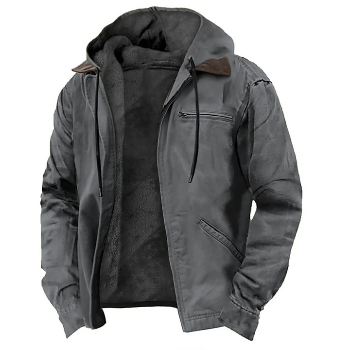 Manteau d’Hiver Élégant pour Homme – Manteau Chaud et Résistant aux Intempéries